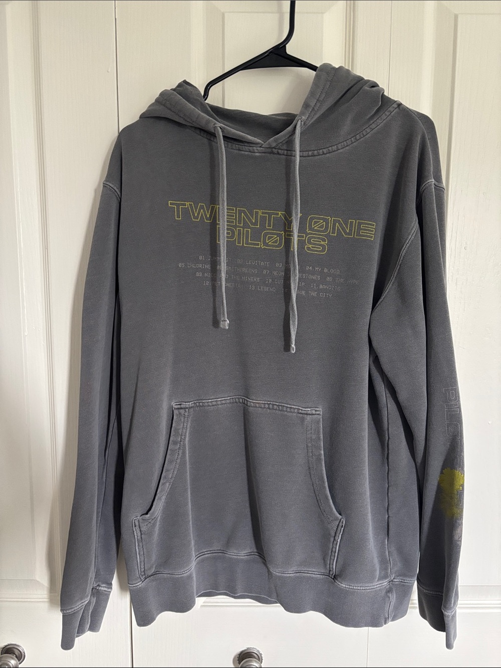 Twenty One Pilots Trench Tour Hoodie Unisex Size Medium